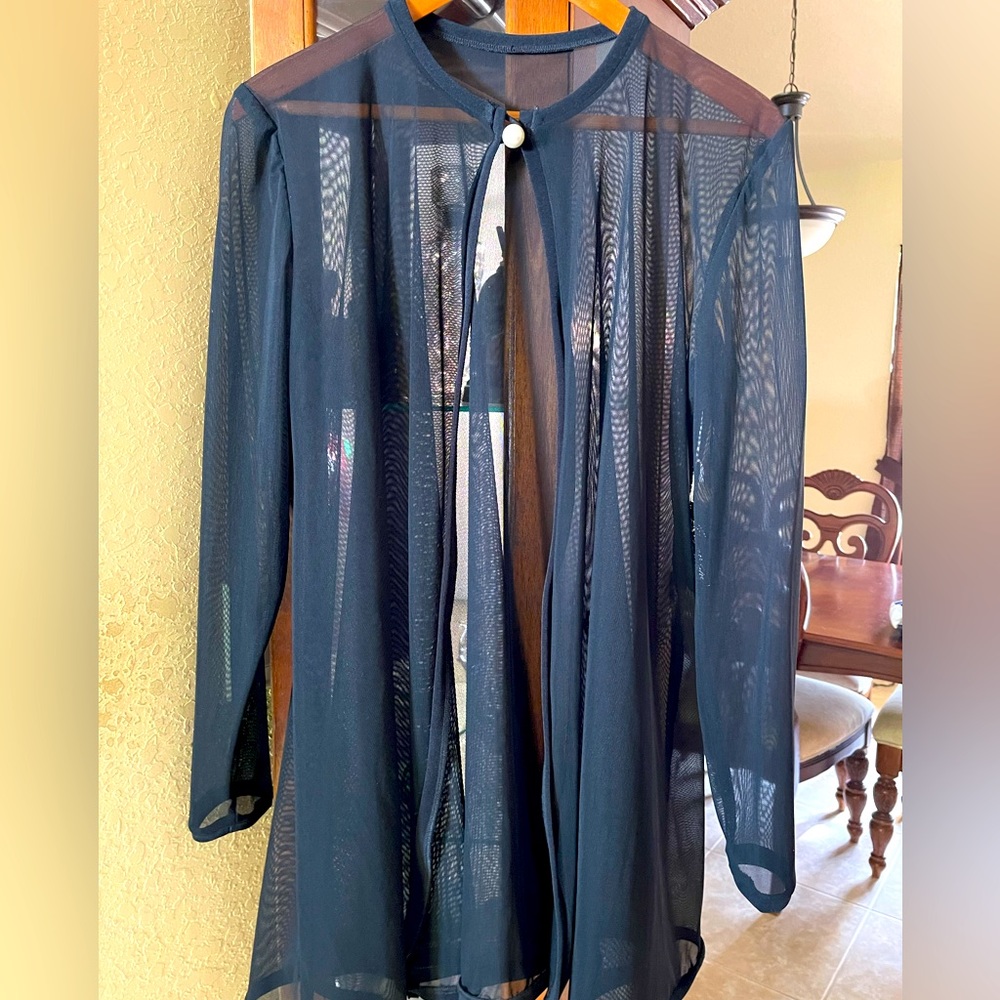 Susan by Night sheer cover shirt